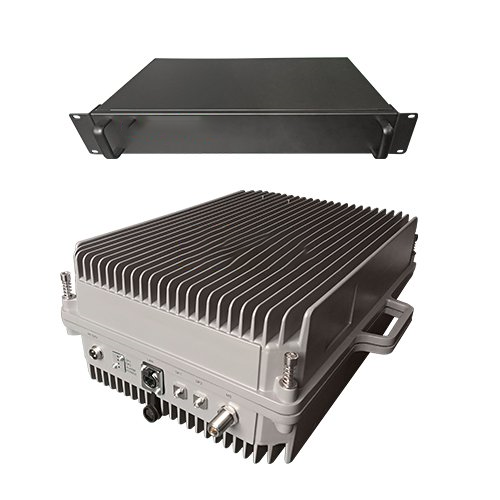  彬村山华侨农场350M PDT消防集群警用数字光纤直放站近远端机