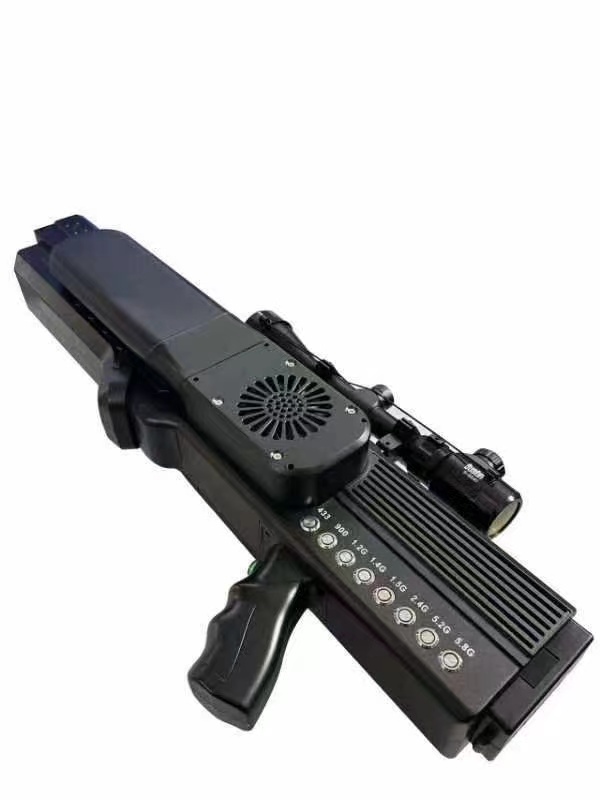  彬村山华侨农场手持便携式枪型低空防御反制八通道