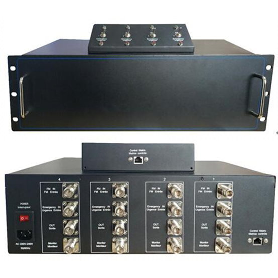  彬村山华侨农场FM应急广播插播控制器